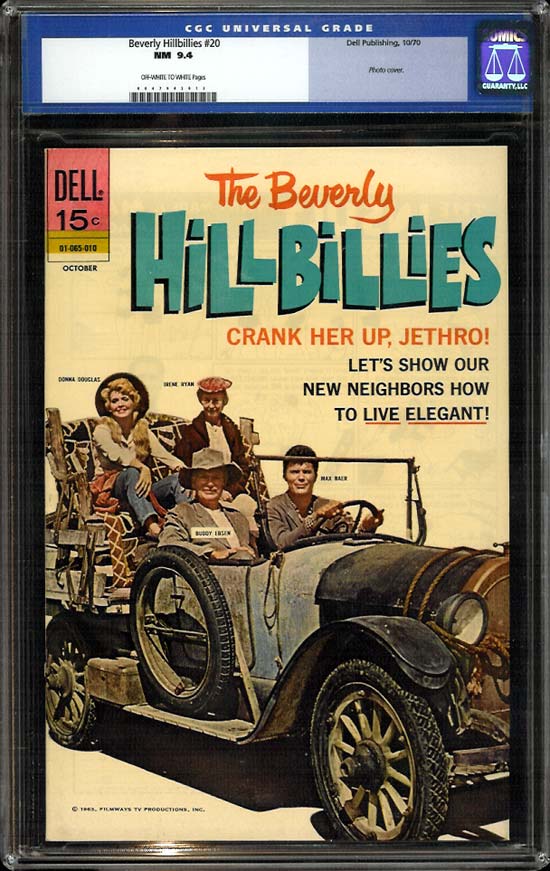 Beverly Hillbillies #20 CGC 9.4 ow/w