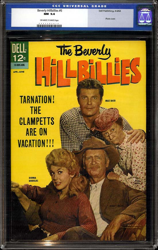 Beverly Hillbillies #5 CGC 9.4 ow/w