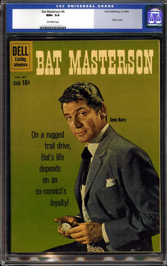 Bat Masterson #4 CGC 9.6 ow