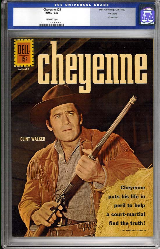 Cheyenne #25 CGC 9.6 ow File Copy
