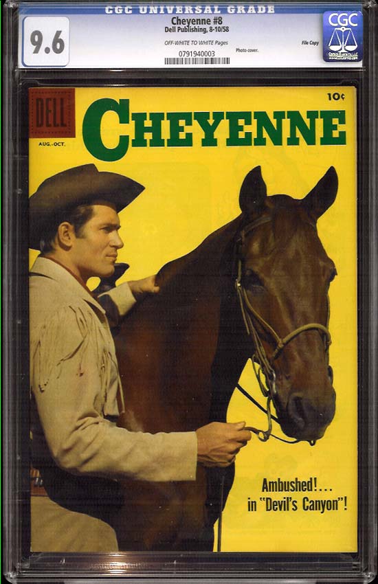 Cheyenne #8 CGC 9.6 ow/w File Copy