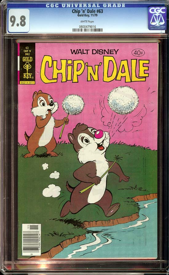 Chip 'n' Dale #63 CGC 9.8 w