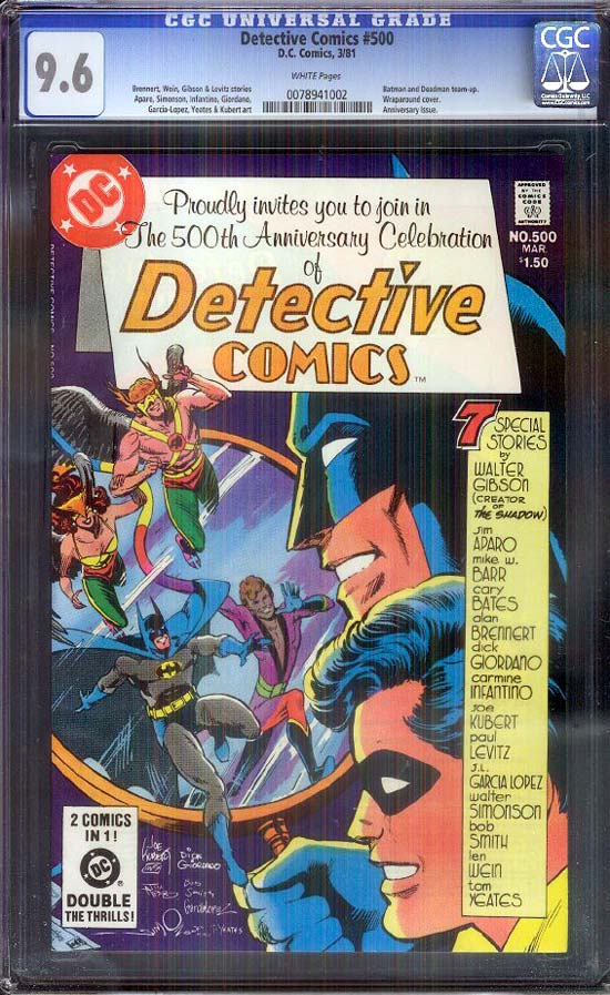 Detective Comics #500 CGC 9.6 w