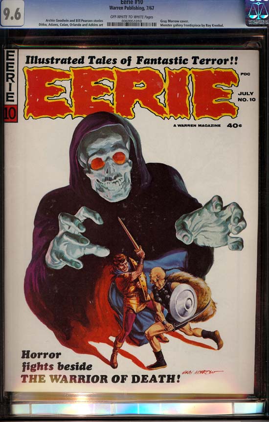 Eerie #10 CGC 9.6 ow/w