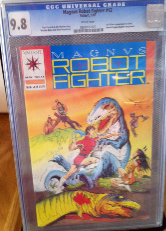 Magnus Robot Fighter #12 CGC 9.8 w