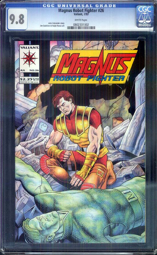 Magnus Robot Fighter #26 CGC 9.8 w