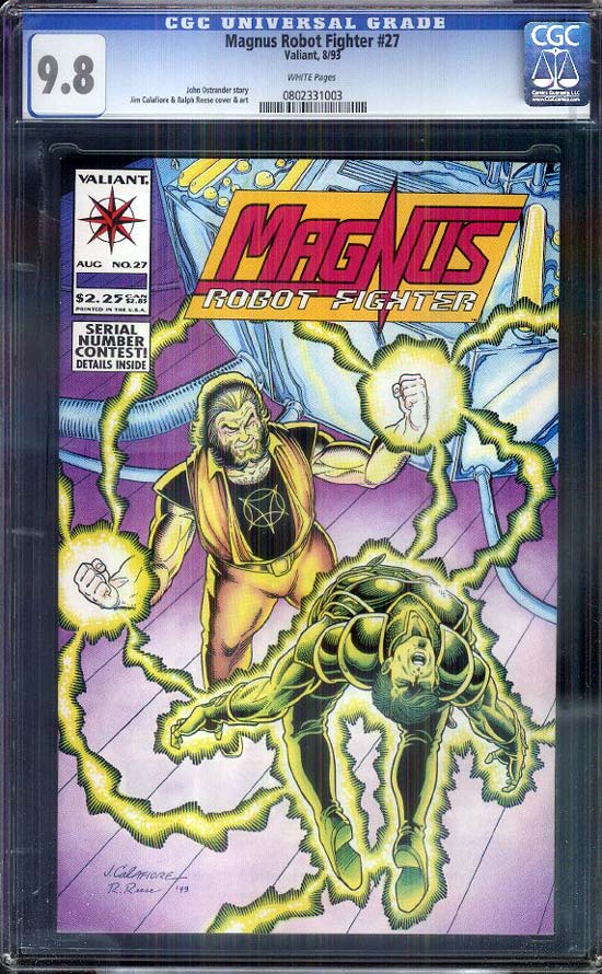 Magnus Robot Fighter #27 CGC 9.8 w