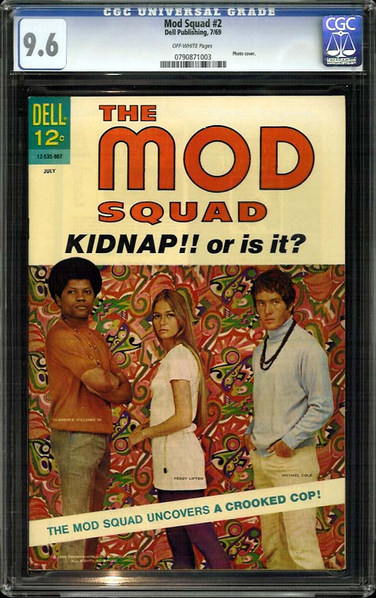 Mod Squad #2 CGC 9.6 ow