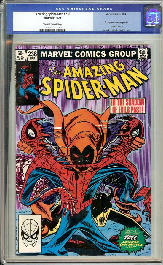 Amazing Spider-Man #238 CGC 9.8 ow/w