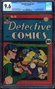 Auction Highlight: Detective Comics #59 9.6