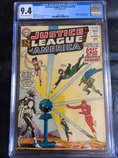 Auction Highlight: Justice League of America #12 9.4 Cream to Off-White