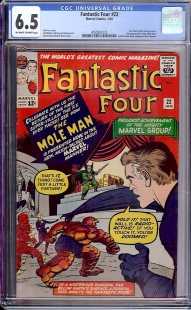Auction Highlight: Fantastic Four #22 6.5 Off-White to White