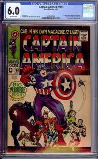 Auction Highlight: Captain America #100 6.0 Off-White