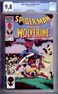 Auction Highlight: Spider-Man vs. Wolverine #1 9.8 White