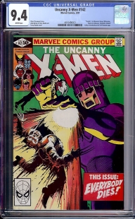 Auction Highlight: Uncanny X-Men #142 9.4 White