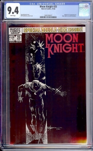 Auction Highlight: Moon Knight #25 9.4 White