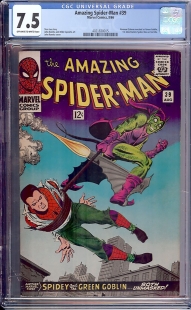 Auction Highlight: Amazing Spider-Man #39 7.5 Off-White to White