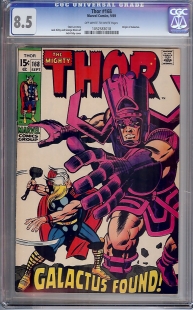 Auction Highlight: Thor #168 8.5 Off-White to White