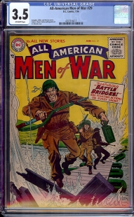 Auction Highlight: All-American Men of War #29 3.5 Off-White