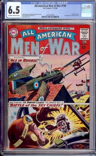 Auction Highlight: All-American Men of War #100 6.5 Off-White to White
