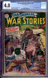 Auction Highlight: Star Spangled War Stories #29 4.0 Slightly Brittle