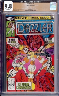Auction Highlight: Dazzler #4 9.8 White