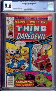 Auction Highlight: Marvel Two-In-One #38 9.6 White