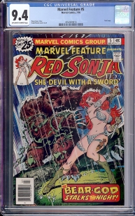 Auction Highlight: Marvel Feature #5 9.4 Off-White to White