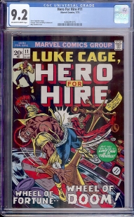 Auction Highlight: Hero For Hire #11 9.2 Off-White to White