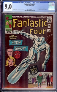Auction Highlight: Fantastic Four #50 9.0 White