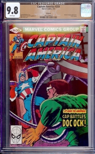Auction Highlight: Captain America #259 9.8 White