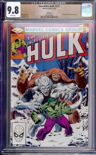 Auction Highlight: Incredible Hulk #272 9.8 White