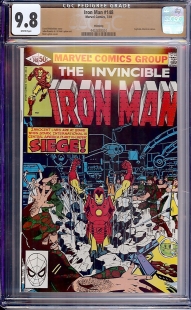Auction Highlight: Iron Man #148 9.8 White