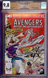 Auction Highlight: Avengers Annual #11 9.8 White