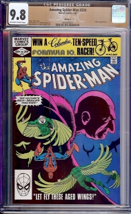 Auction Highlight: Amazing Spider-Man #224 9.8 Off-White to White