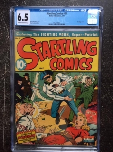 Auction Highlight: Startling Comics #21 6.5 Off-White to White