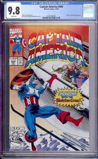 Auction Highlight: Captain America #409 9.8 White
