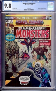 Auction Highlight: Marvel Premiere #28 9.8 White