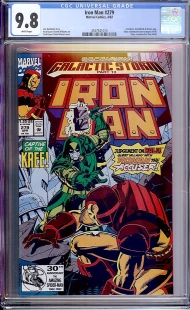 Auction Highlight: Iron Man #279 9.8 White