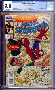 Auction Highlight: Web of Spider-Man #107 9.8 White