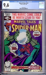 Auction Highlight: Marvel Tales #119 9.6 White