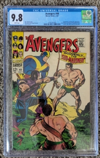 Auction Highlight: Avengers #40 9.8 White