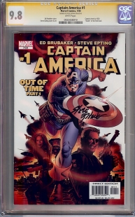 Auction Highlight: Captain America #1 9.8 White