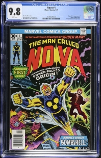 Auction Highlight: Nova #1 9.8 White