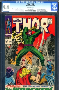 Auction Highlight: Thor #148 9.4 Off-White