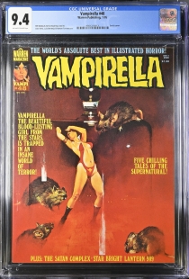 Auction Highlight: Vampirella #48 9.4 Off-White to White