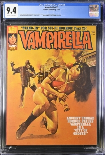 Auction Highlight: Vampirella #57 9.4 Off-White to White