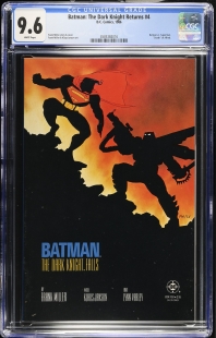 Auction Highlight: Batman: The Dark Knight Returns #4 9.6 White