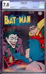 Auction Highlight: Batman #23 7.0 White