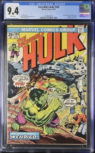 Auction Highlight: Incredible Hulk #180 9.4 White